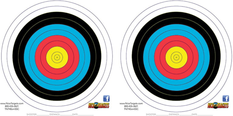 200ct Box 40cm Single Spot Color | NiceTargets