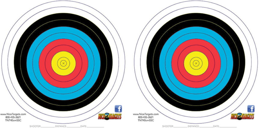 200ct Box 40cm Single Spot Color | NiceTargets