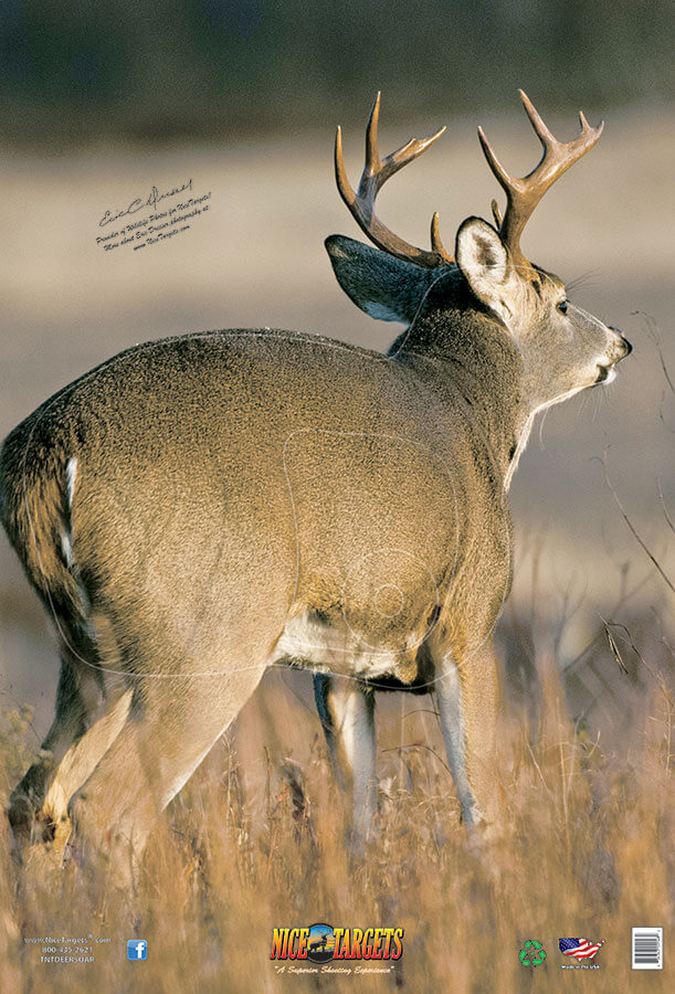 Quartering Away Right Buck Target