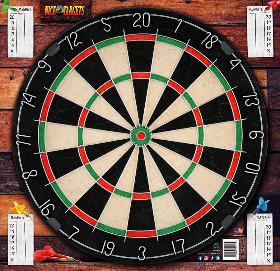 Box Dart Board